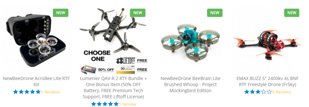 racing drones gadgets