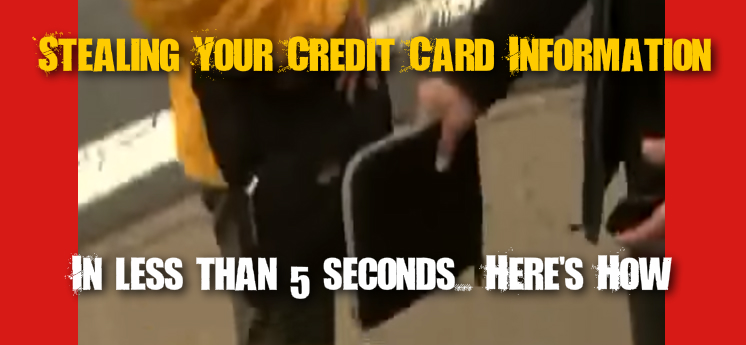 How thieves steal your credit card information