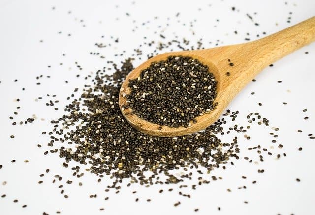 Immune system strengthening chia seeds