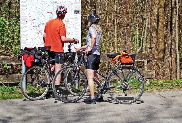 how do you find the best cycle route