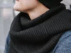 Cozy and Classy Headwear for the 2025 Winter season Fawler Frederick Black Urban Tube Scarf